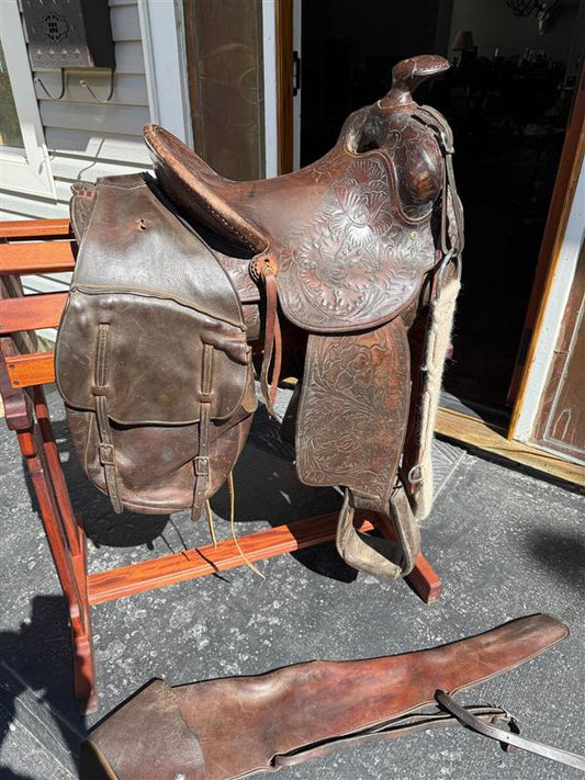VINTAGE HORSE SADDLE - Will Leather Goods