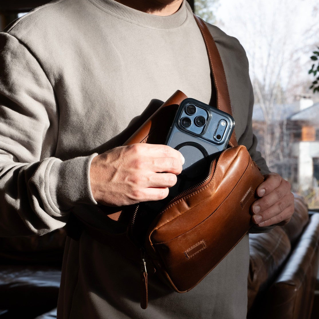 THE FIELD BELT BAG - Will Leather Goods
