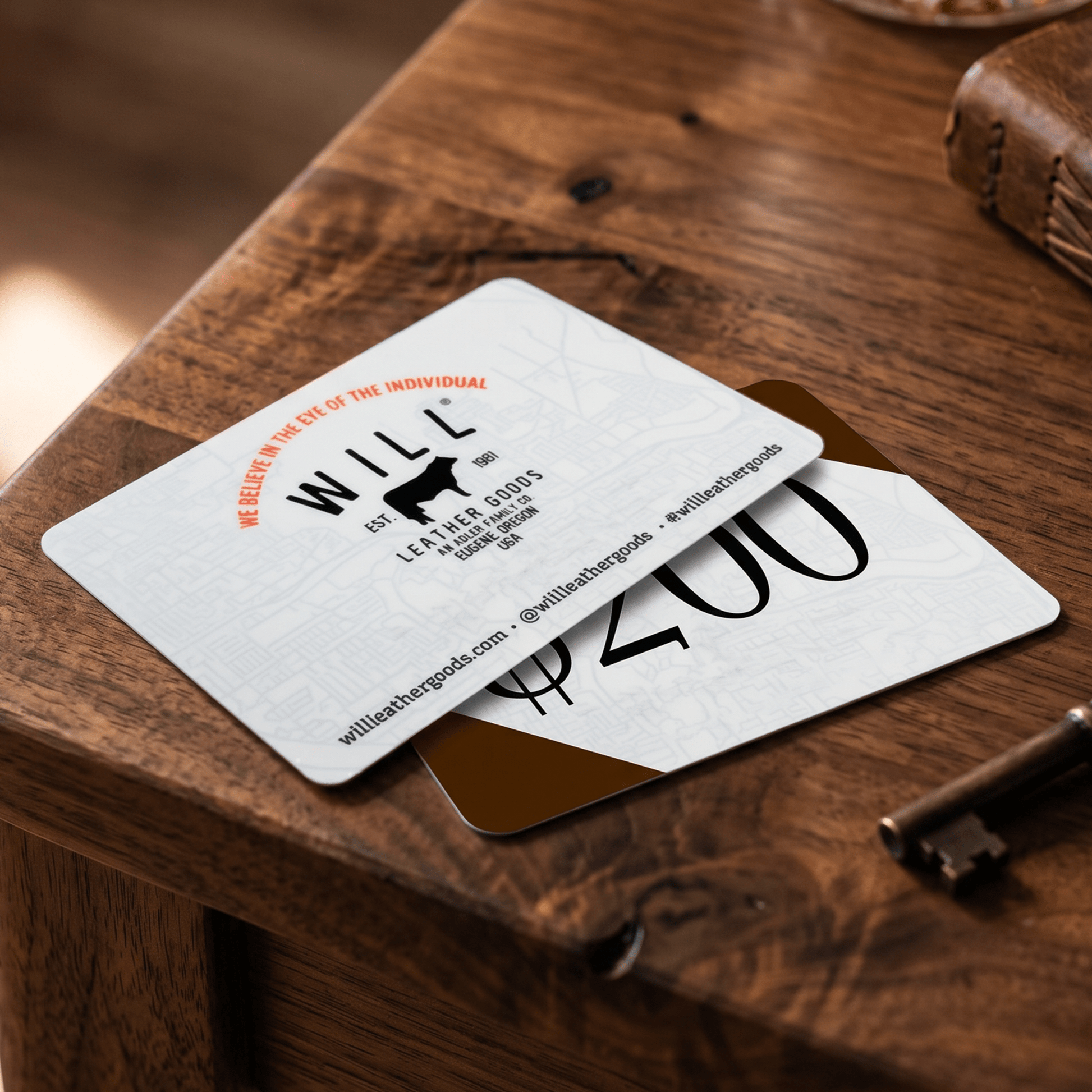 Will's Gift Card - Will Leather Goods