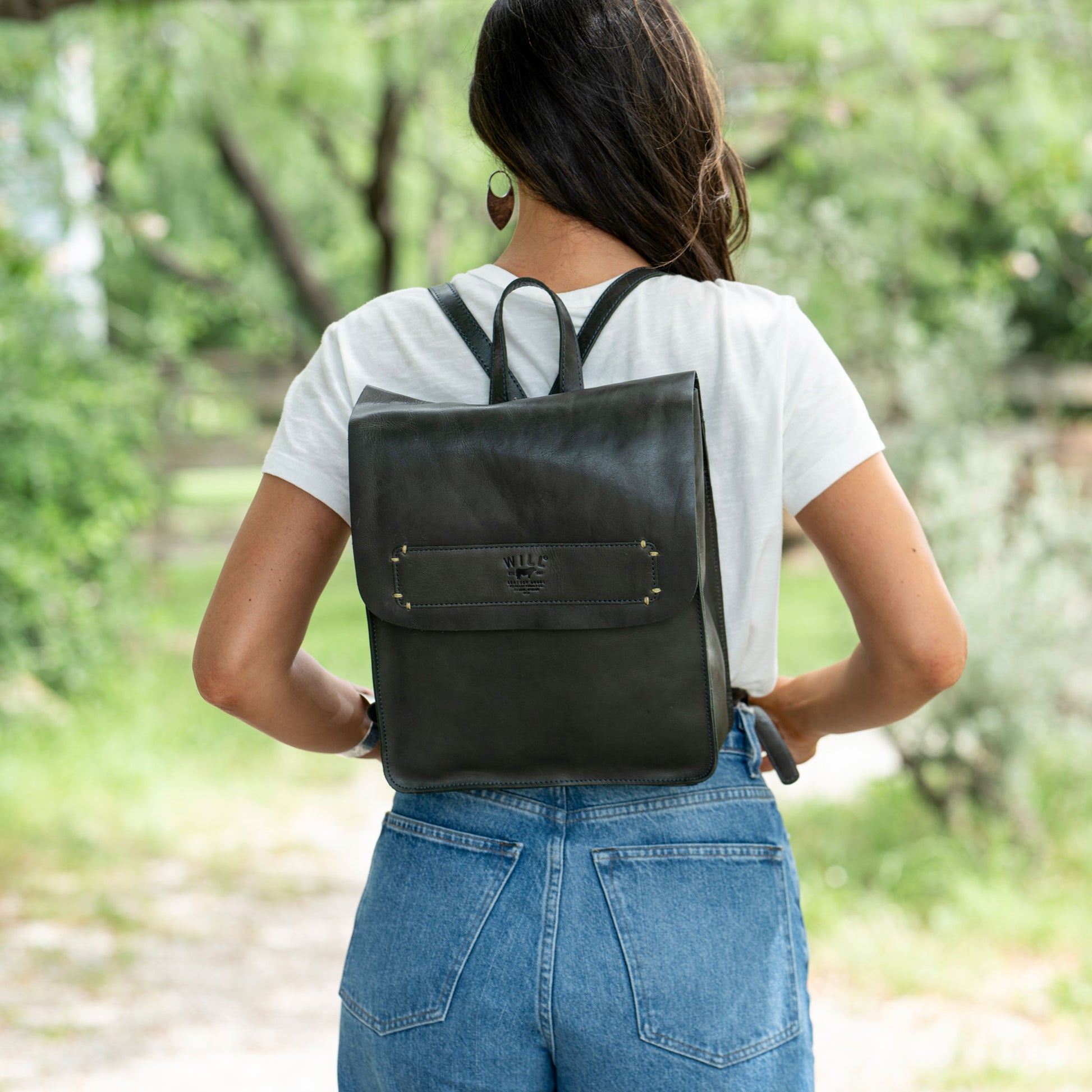 dark brown leather backpack simple Simple Backpack – Will Leather Goods