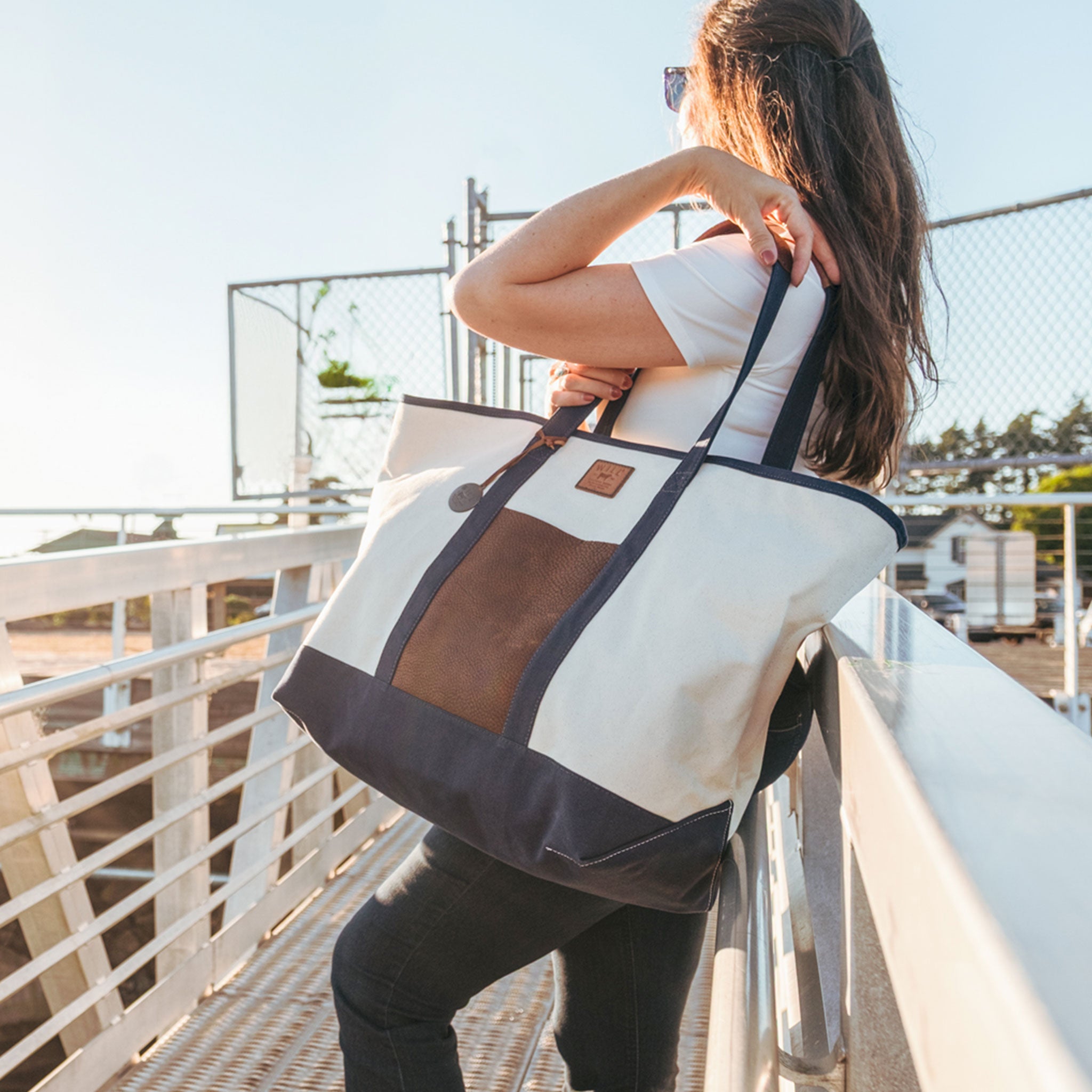 Large Driftwood Tote – Will Leather Goods