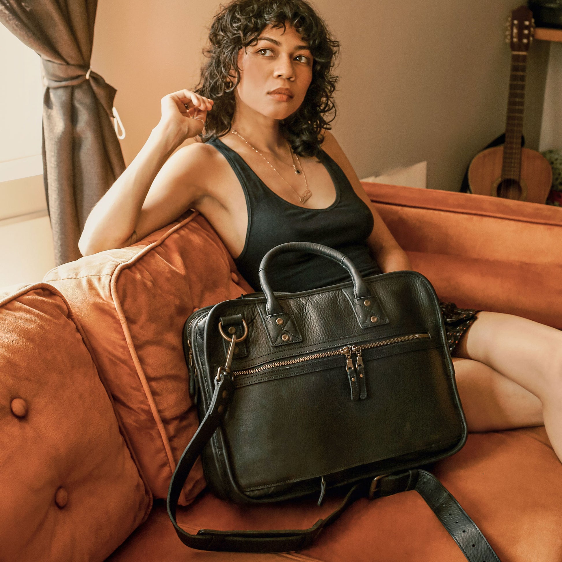 Hank Double Zip Briefcase - Will Leather Goods