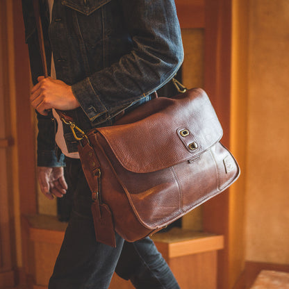 Kent Leather Messenger - Will Leather Goods