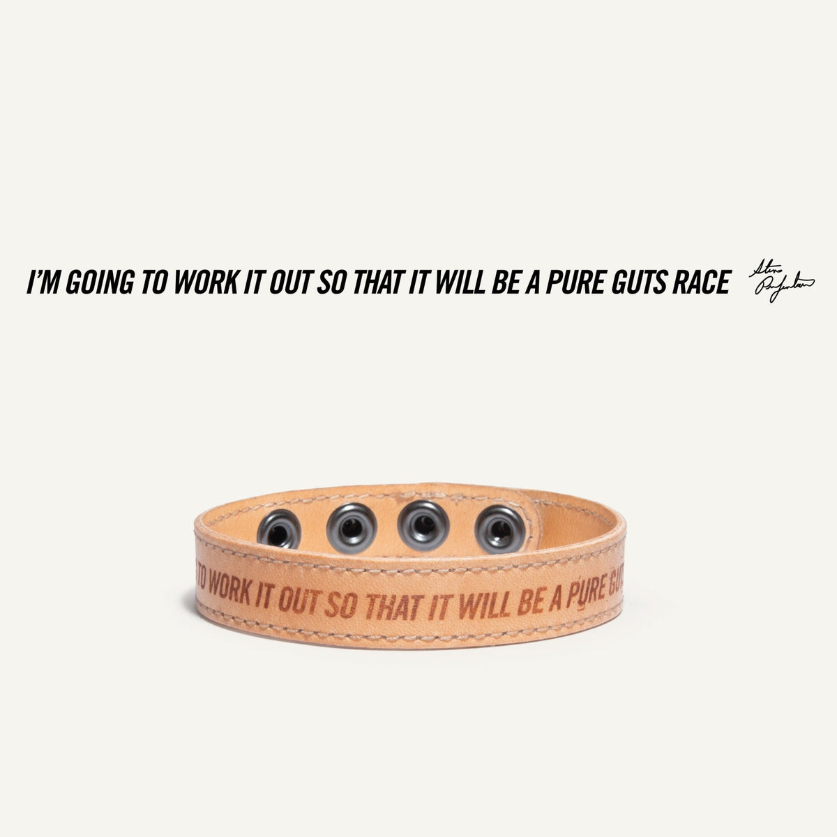 "Im Going To Work It Out..." Wrist Cuff