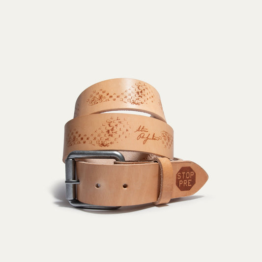 Belt Waffle Shoe Print - Will Leather Goods