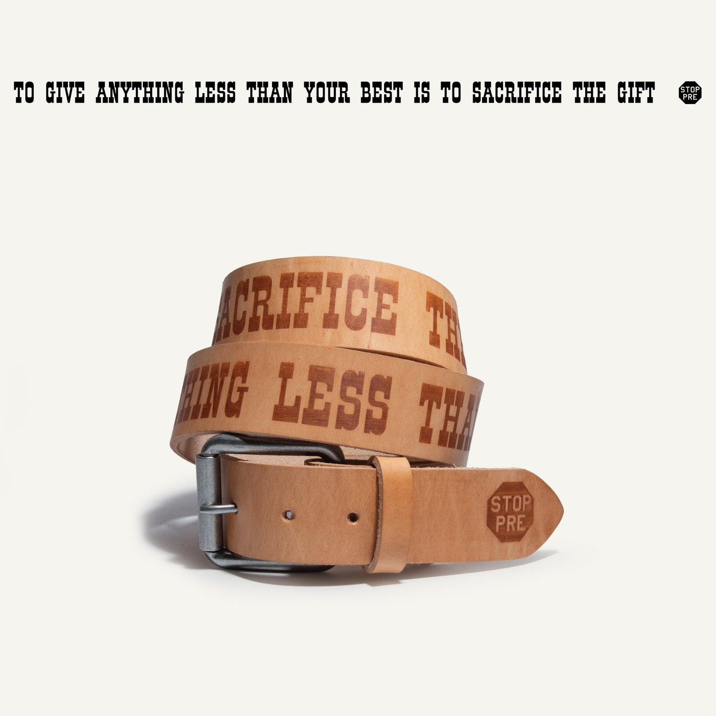 PRE50 Belt Quote 3