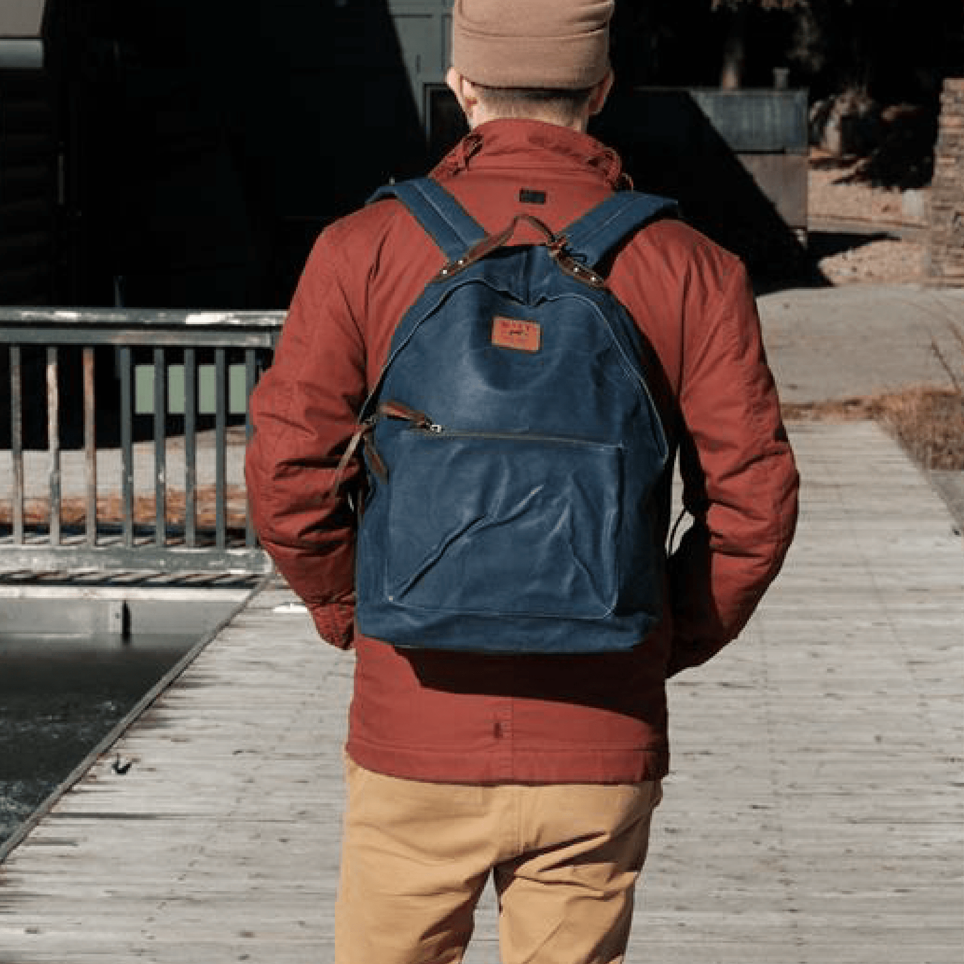 Will Leather Goods Rainline Canvas Daypack