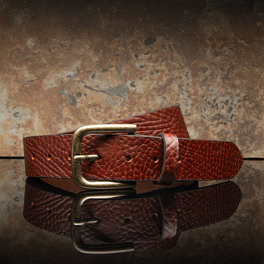 Shrunken American Bison Belt
